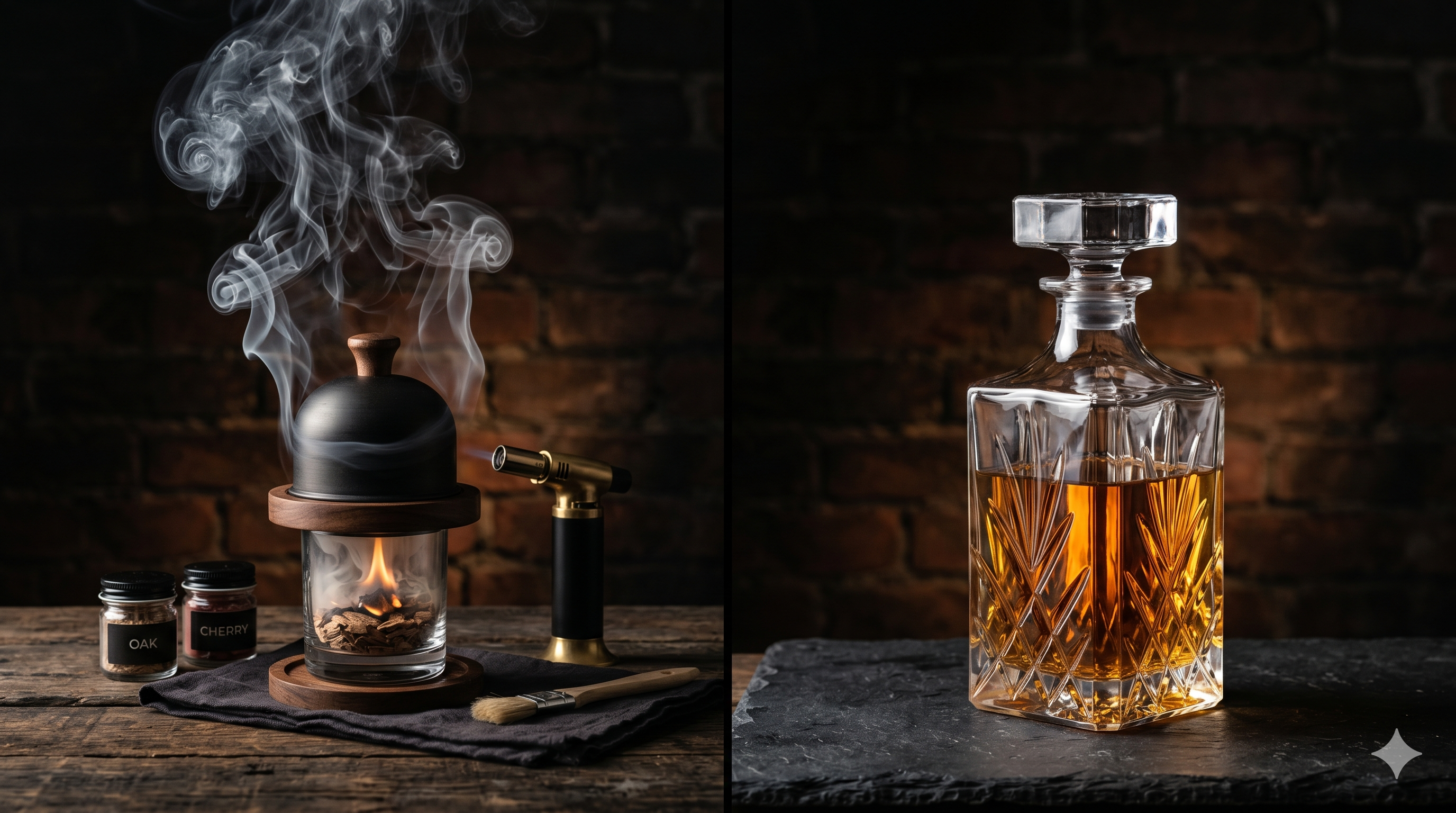 Cocktail Smoker Kit or Whiskey Decanter: Which One Is He Actually Going to Use in a Year?