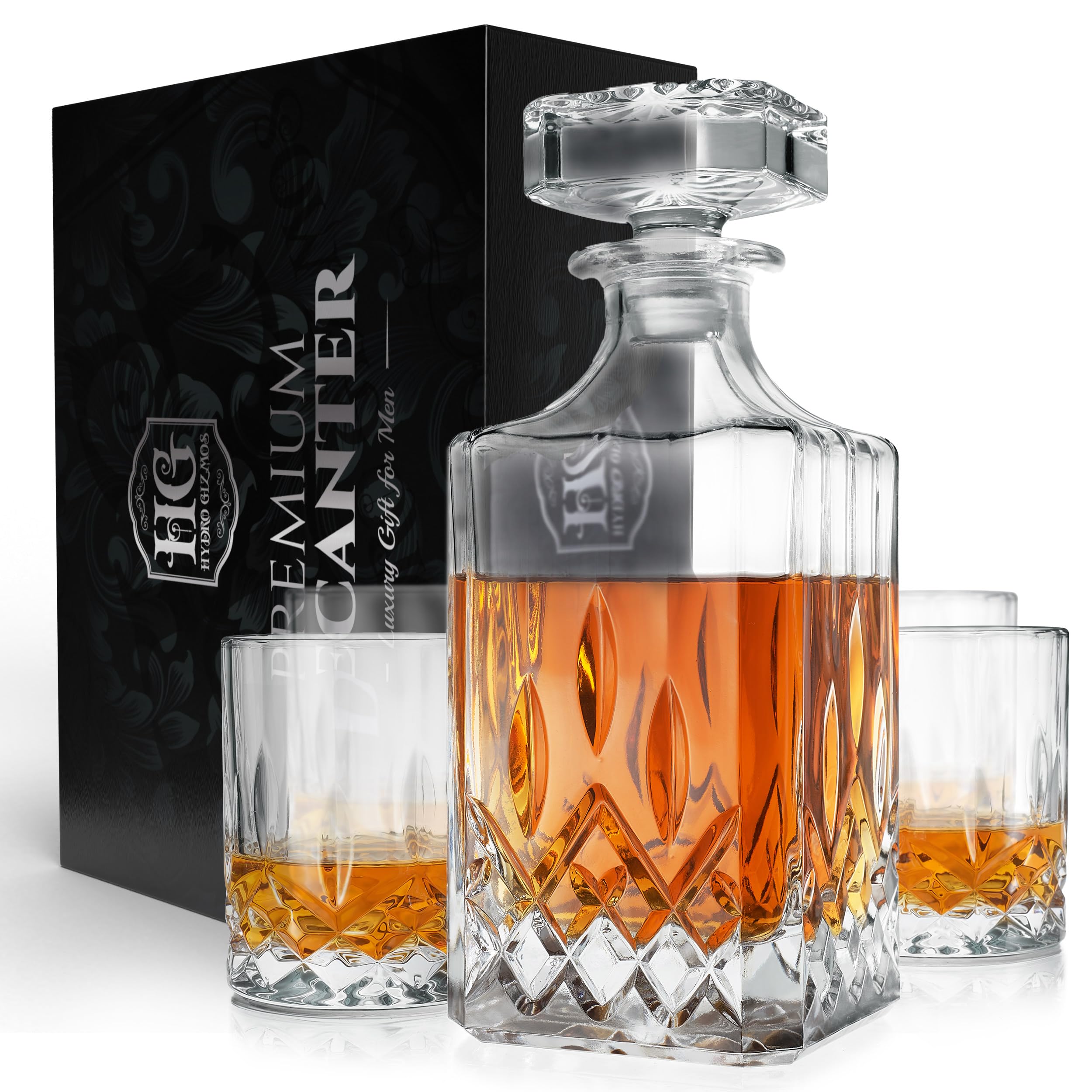 The Diamond - Whiskey Decanter Set