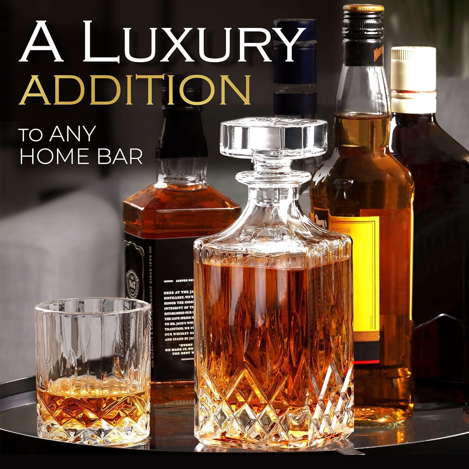 The Diamond - Whiskey Decanter Set