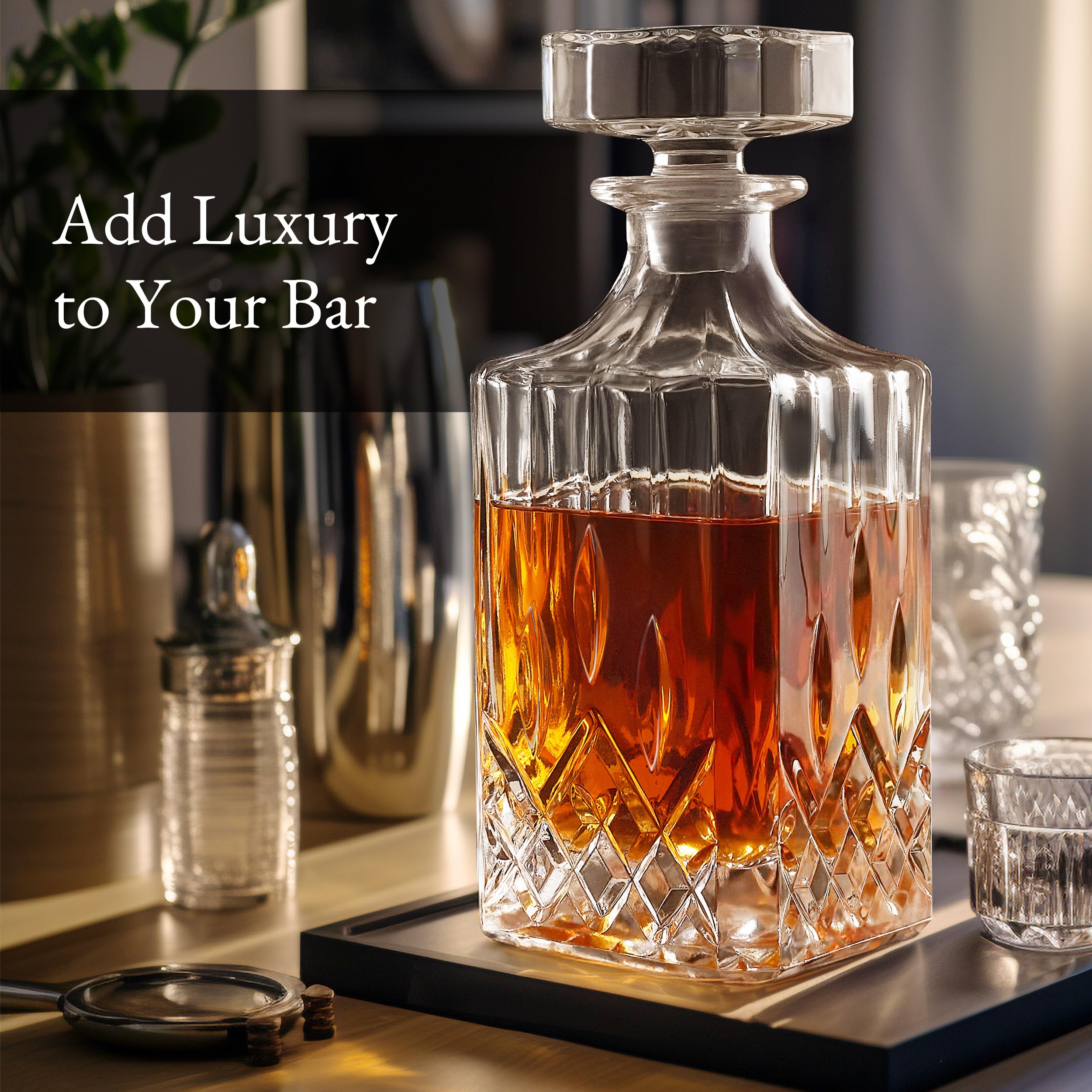 The Diamond - Whiskey Decanter Set