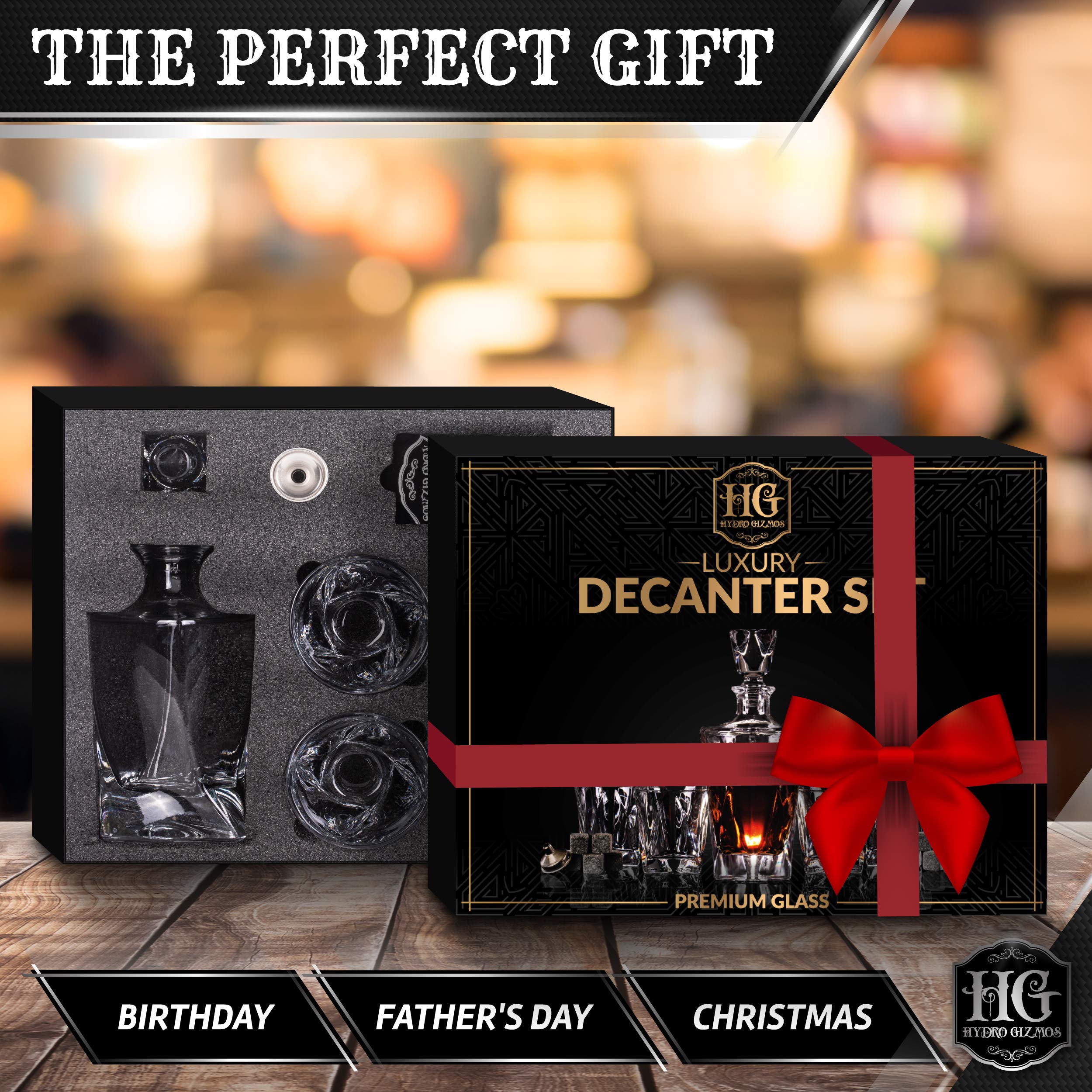 The Fashion - Whiskey Decanter Set