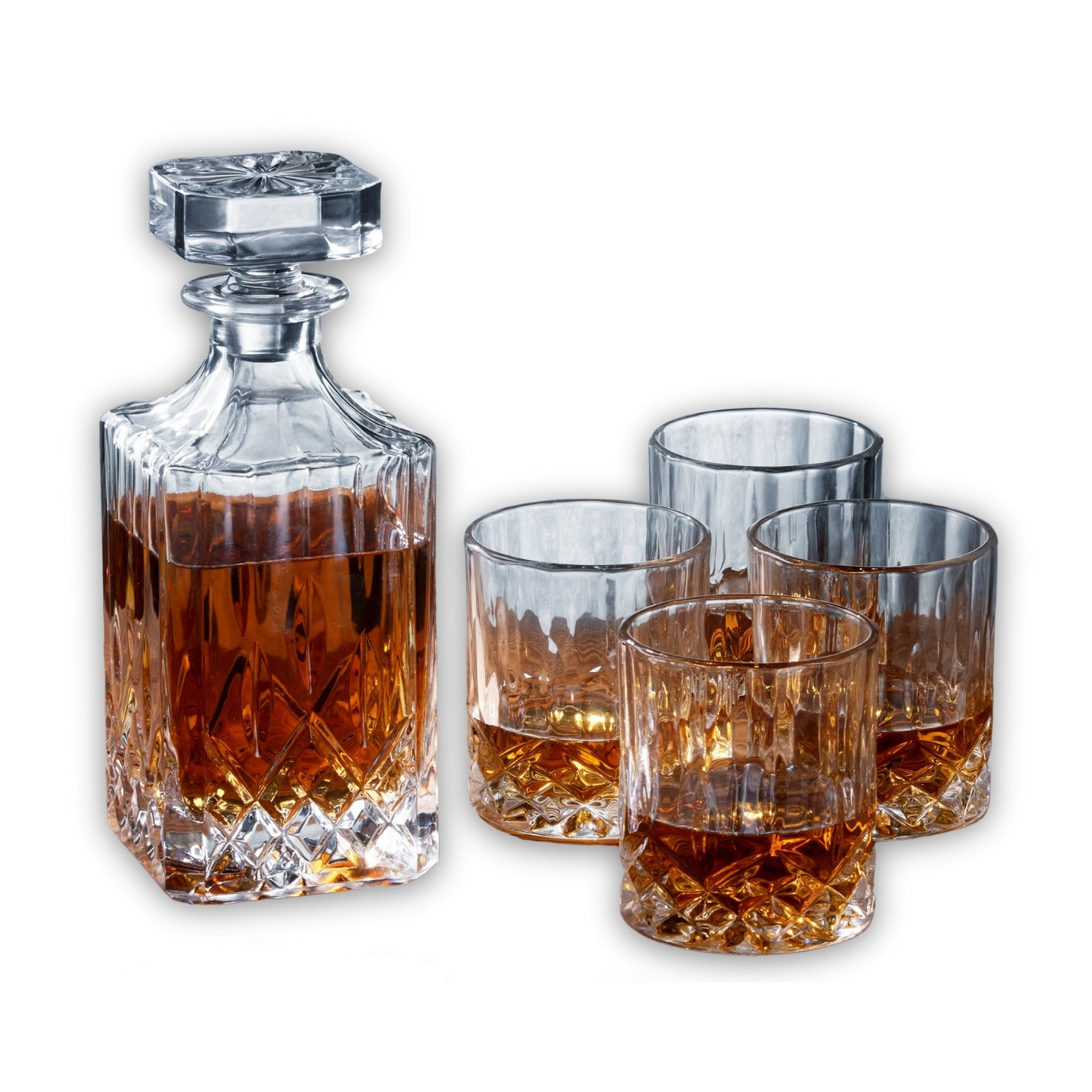 The Diamond - Whiskey Decanter Set