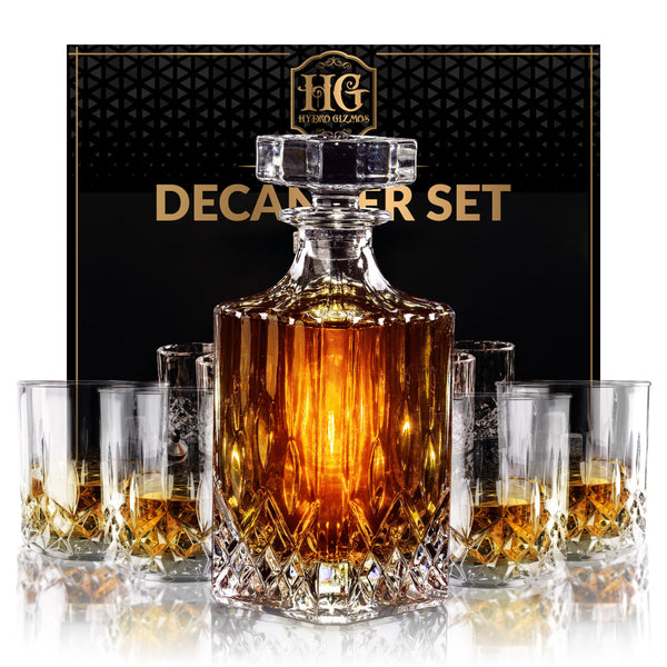 Whiskey Decanter Set - Modern