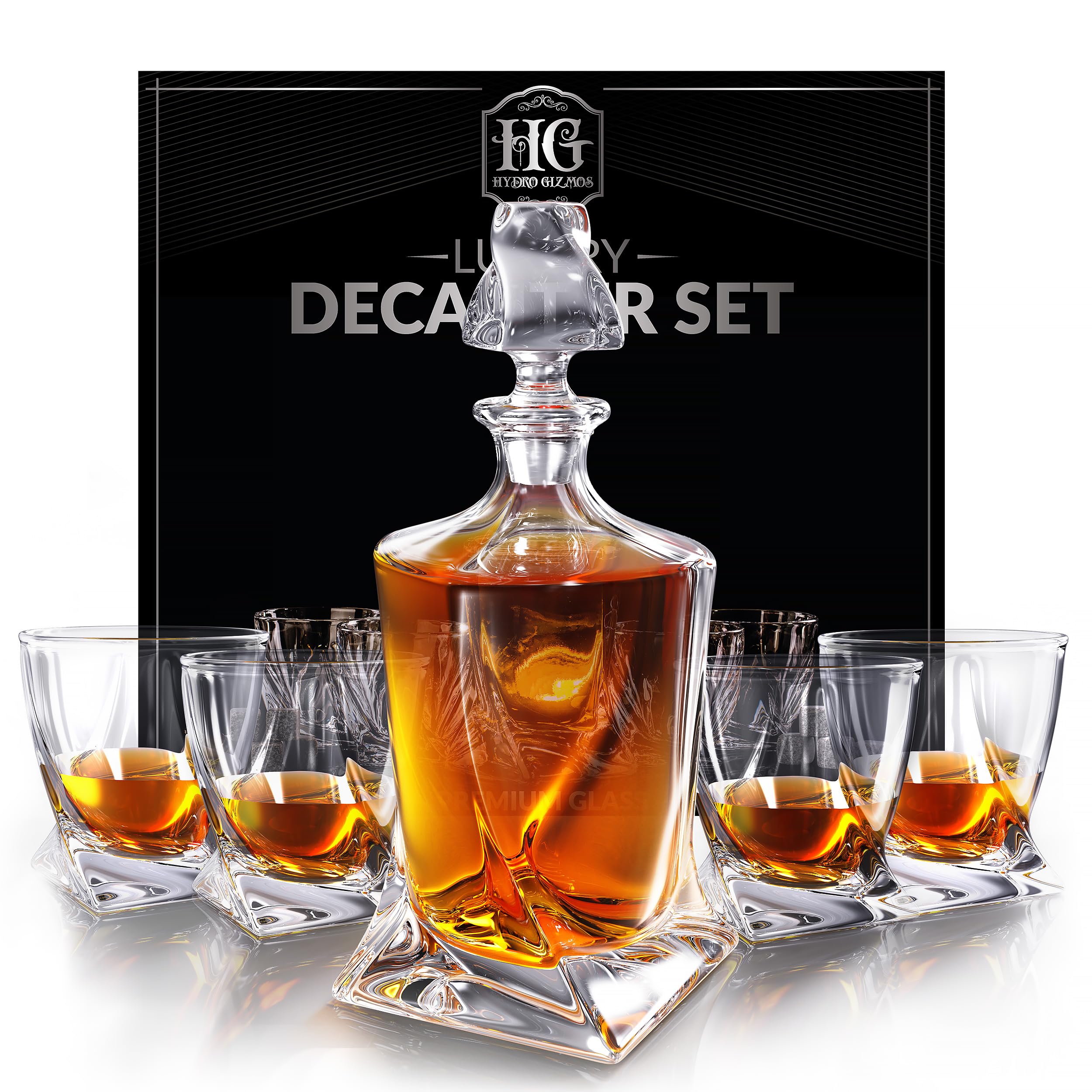 The  Twisted - Whiskey Decanter Set