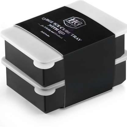 Large 2” Ice Cube Tray Set (Set of 2)