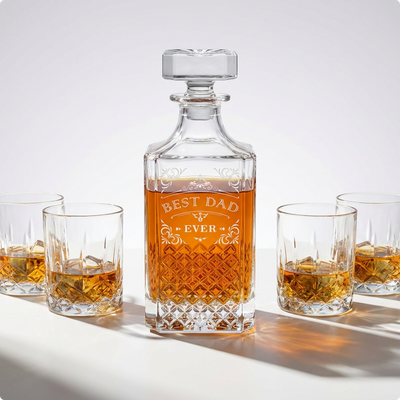 Unique Engraved - Best Dad Ever