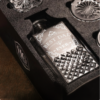 Unique Engraved - Best Dad Ever